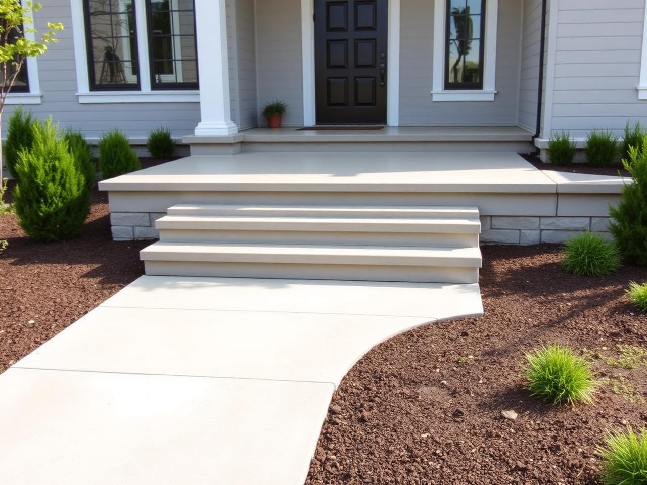 Concrete Steps & Walkway — Red Deer